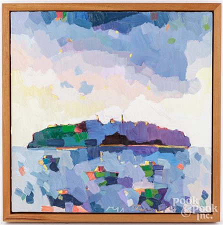 Dusk at Manana, Monhegan Island, Maine