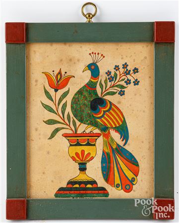 Fraktur of Peacock
