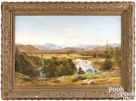 Sample artwork by Samuel Lancaster Gerry (1813 - 1891), known for landscape, still life, portrait and  genre painting - View similar artists and auction records
