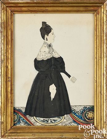 Folk portrait of a woman