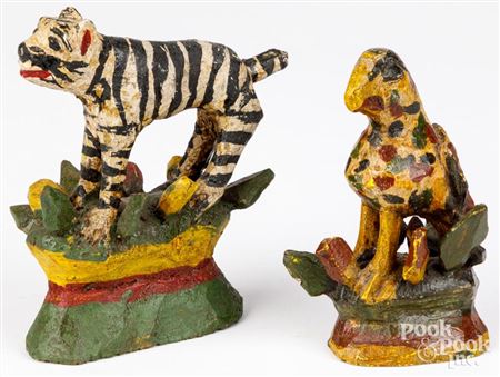 Tiger and eaglet