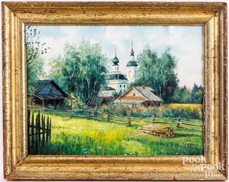 Farm in a Monastery Village