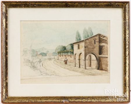 Scene in Italy