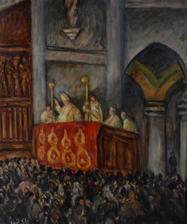 THE PAPAL BLESSING, VENICE, 1956