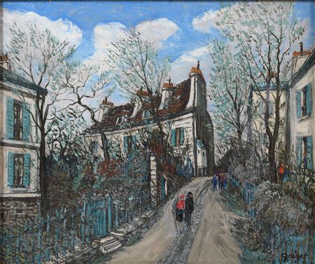 AUTUMN STROLL, MONTMARTRE