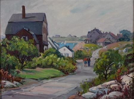 THE SHORE ROAD (ROCKPORT, MASSACHUSETTS)