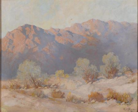 SAN JACINTO FROM SMOKE TREE RANCH