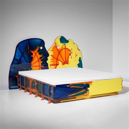 Double bed, from the 'Nobody's Perfect' series by Gaetano Pesce - Auction record, sale price, and art valuation. Compare with similar artists and explore comparable artworks.
