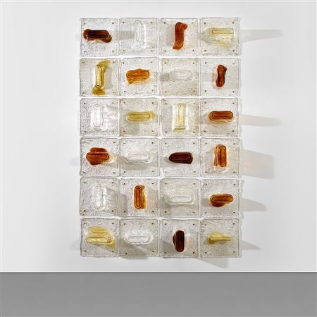 Set of twenty-four modular tiles, from the 'Pannelli' series
