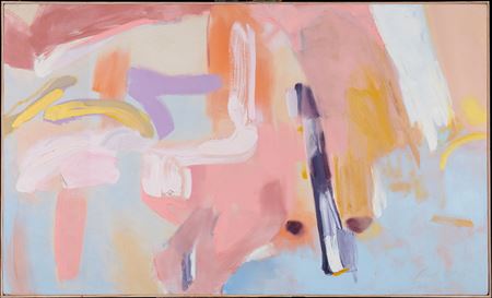 Untitled (Pink Strokes)