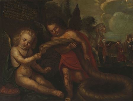 It is easier for a camel to go through the eye of a needle than for a rich man to enter the kingdom of God by Conrad Meyer - Auction record, sale price, and art valuation. Compare with similar artists and explore comparable artworks.