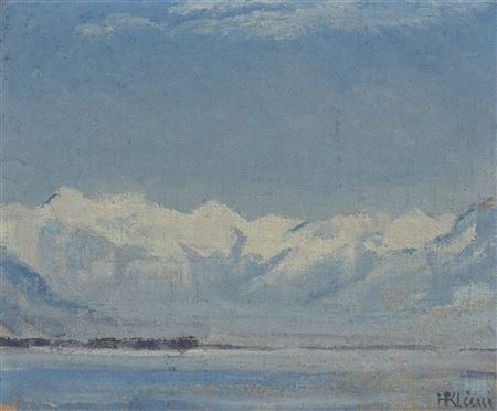 View from Lake Maggiore towards the Magadino plain by Henry Klaui - Auction record, sale price, and art valuation. Compare with similar artists and explore comparable artworks.