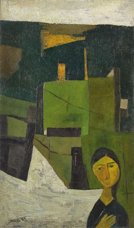 Untitled by Ram Kumar - Auction record, sale price, and art valuation. Compare with similar artists and explore comparable artworks.