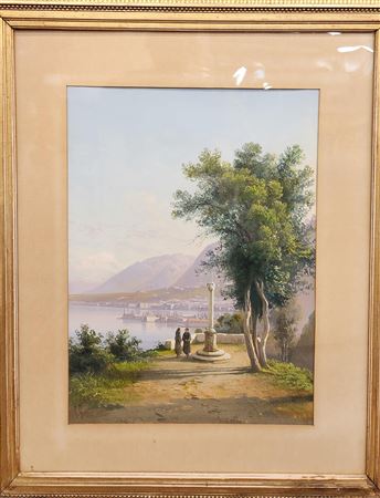 Italian Lake Scene
