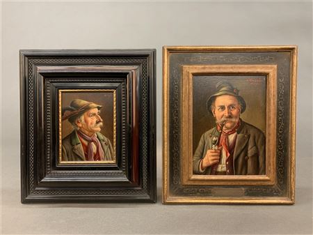 Portraits of German men