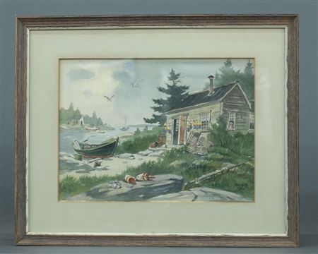 A Maine Coast Shack