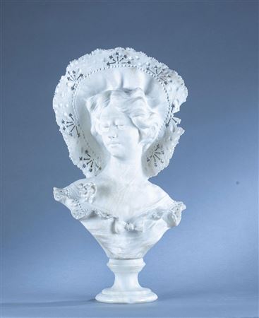 A bust of woman