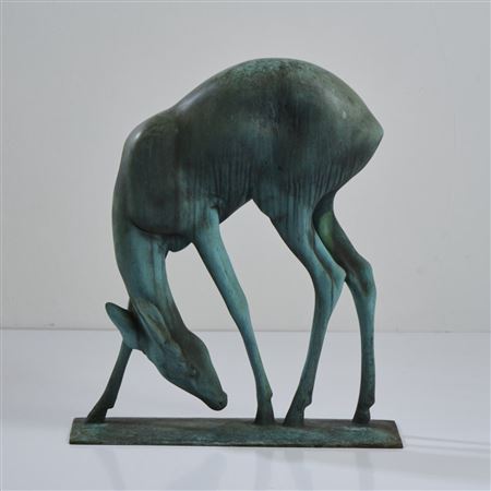 Grazing Deer