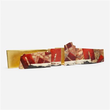 Sample artwork by Bennett Bean (1941 - 2021), known for studio pottery, gold leaf design, collaborative rug making - View similar artists and auction records