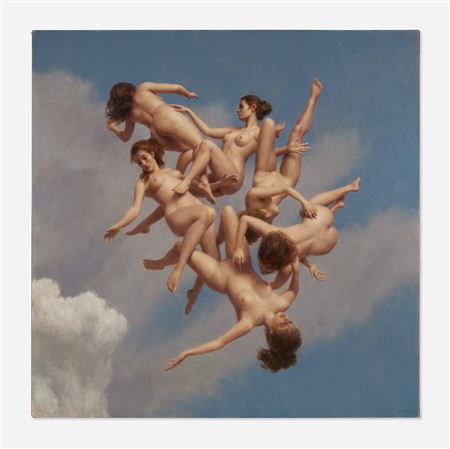 Cloud Flyers by Harry Holland - Auction record, sale price, and art valuation. Compare with similar artists and explore comparable artworks.