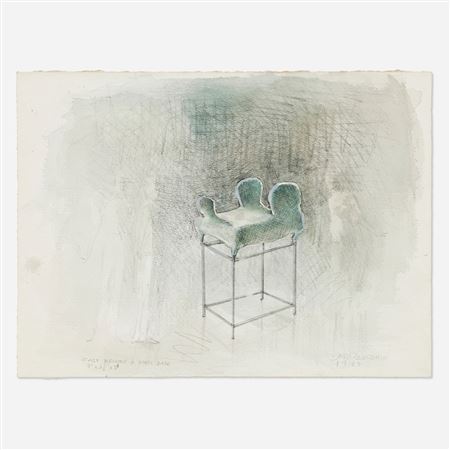 Drawing for Untitled with Fins