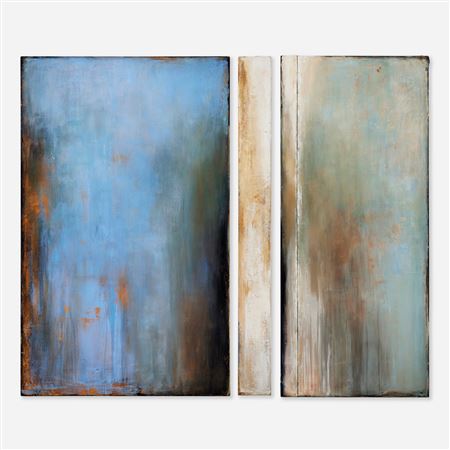 Blue/White/Blue (triptych)