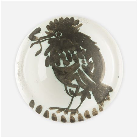 Oiseau au ver ashtray