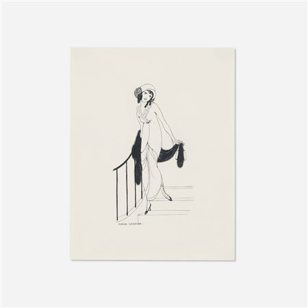 Woman Descending Stairs