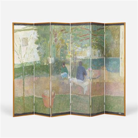 House and Garden (6 panels)