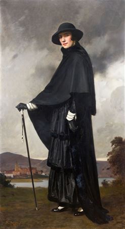 Portrait of Madame Jeanne Graciet, épouse Gompel