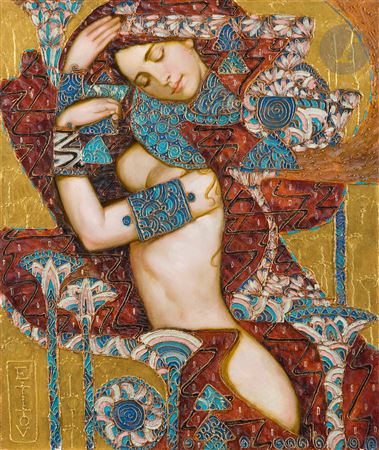 Young sleeping woman