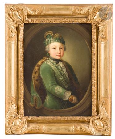 Portrait of Charles Joseph de Calviere by Jean Martial Fredou - Auction record, sale price, and art valuation. Compare with similar artists and explore comparable artworks.