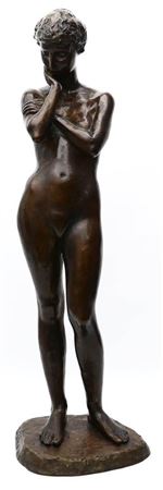 Stehender Mädchenakt by Heinz Spilker - Auction record, sale price, and art valuation. Compare with similar artists and explore comparable artworks.