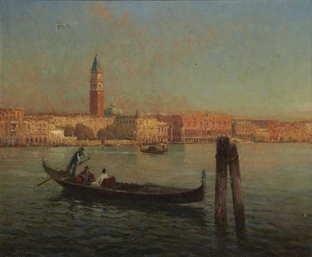 Grand Canal, Venice by Harold Dearden - Auction record, sale price, and art valuation. Compare with similar artists and explore comparable artworks.