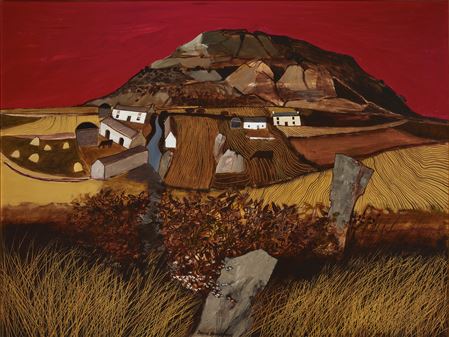 Red landscape