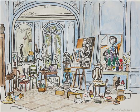 Studio scene, 2007