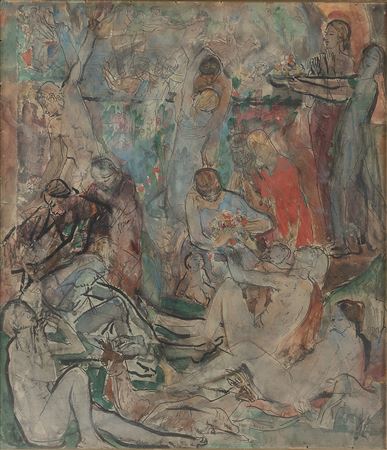 Study for 'The Four Seasons, Decor n.4';