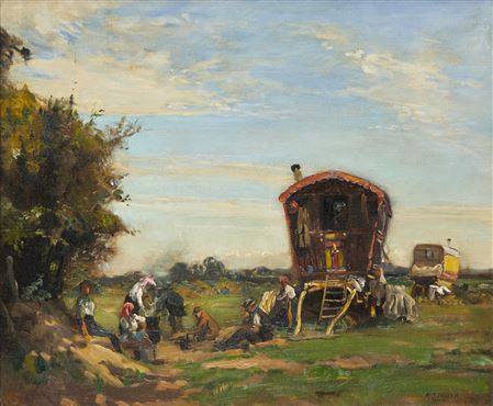 Gypsies and Caravans
