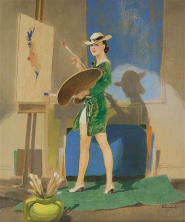 Gladys painting
