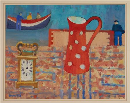 Sample artwork by Derek Inwood (1925 - 2012), known for painting - View similar artists and auction records