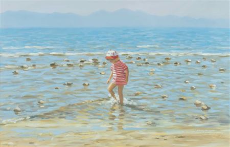 'Llanddwyn Beach' by Steven Jones - Auction record, sale price, and art valuation. Compare with similar artists and explore comparable artworks.