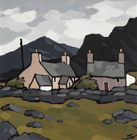 'Ty Ysgol, Cwm Pennant' on Ffin y Parc