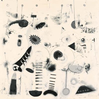 Ode to Miró by Eric Duplan - Auction record, sale price, and art valuation. Compare with similar artists and explore comparable artworks.