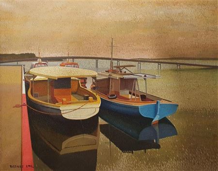 Sample artwork by Emil Bednes (20th century), known for painting - View similar artists and auction records