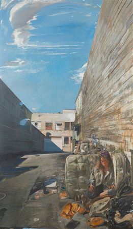 "Figure in Landscape"