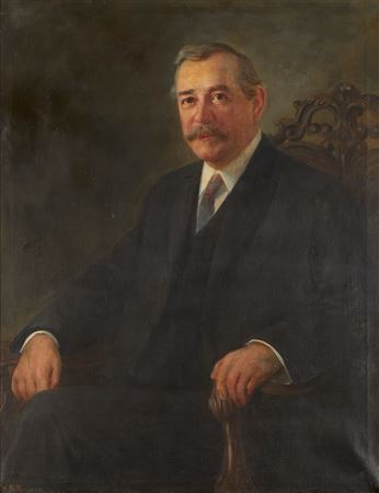 Portrait Painting of Otto Bremer