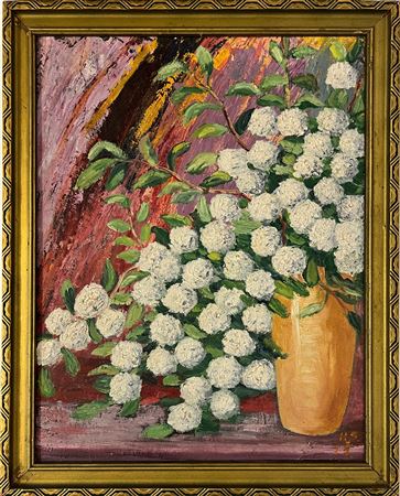 Untitled Hydrangeas by Hannah Swensson - Auction record, sale price, and art valuation. Compare with similar artists and explore comparable artworks.