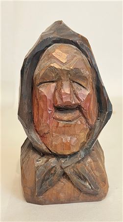 Old Woman (Large) by Norman Malm - Auction record, sale price, and art valuation. Compare with similar artists and explore comparable artworks.