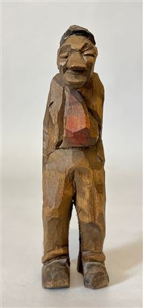 Old man with necktie