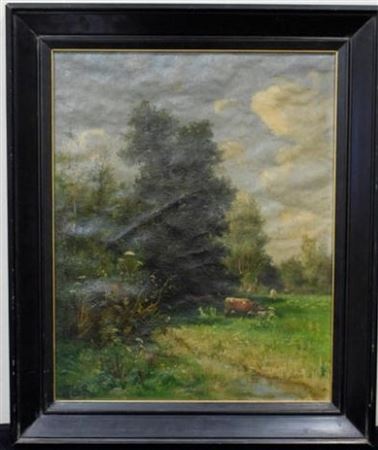 Cows in a meadow